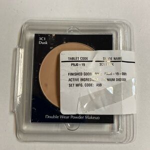 New Estée Lauder Double Wear Powder Makeup in 3C1 Dusk Sealed Tester